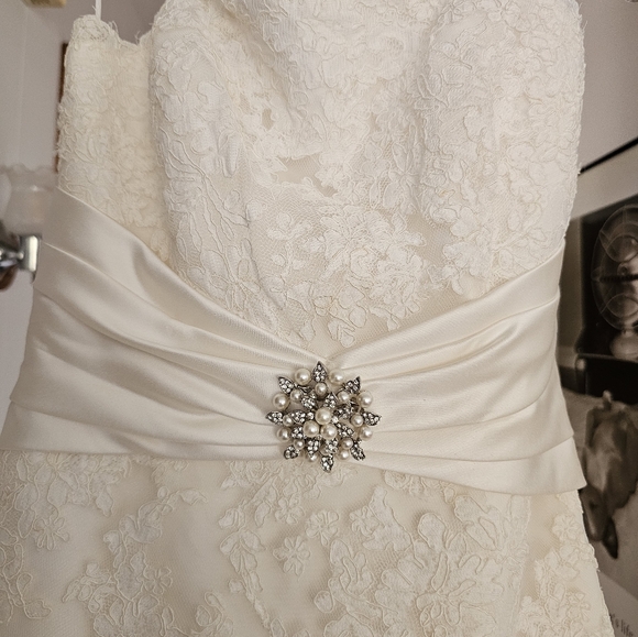 NWT size 10 LA SPOSA wedding dress - Picture 4 of 15